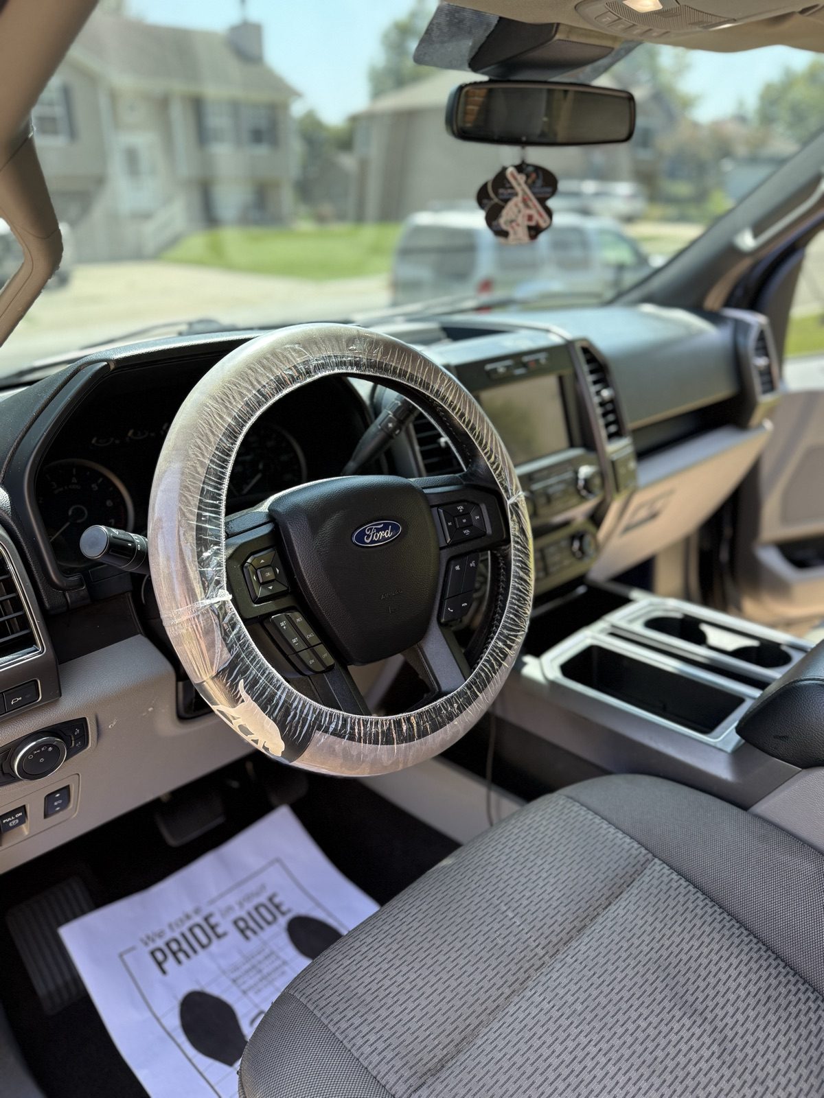 Ford F-150 interior detail