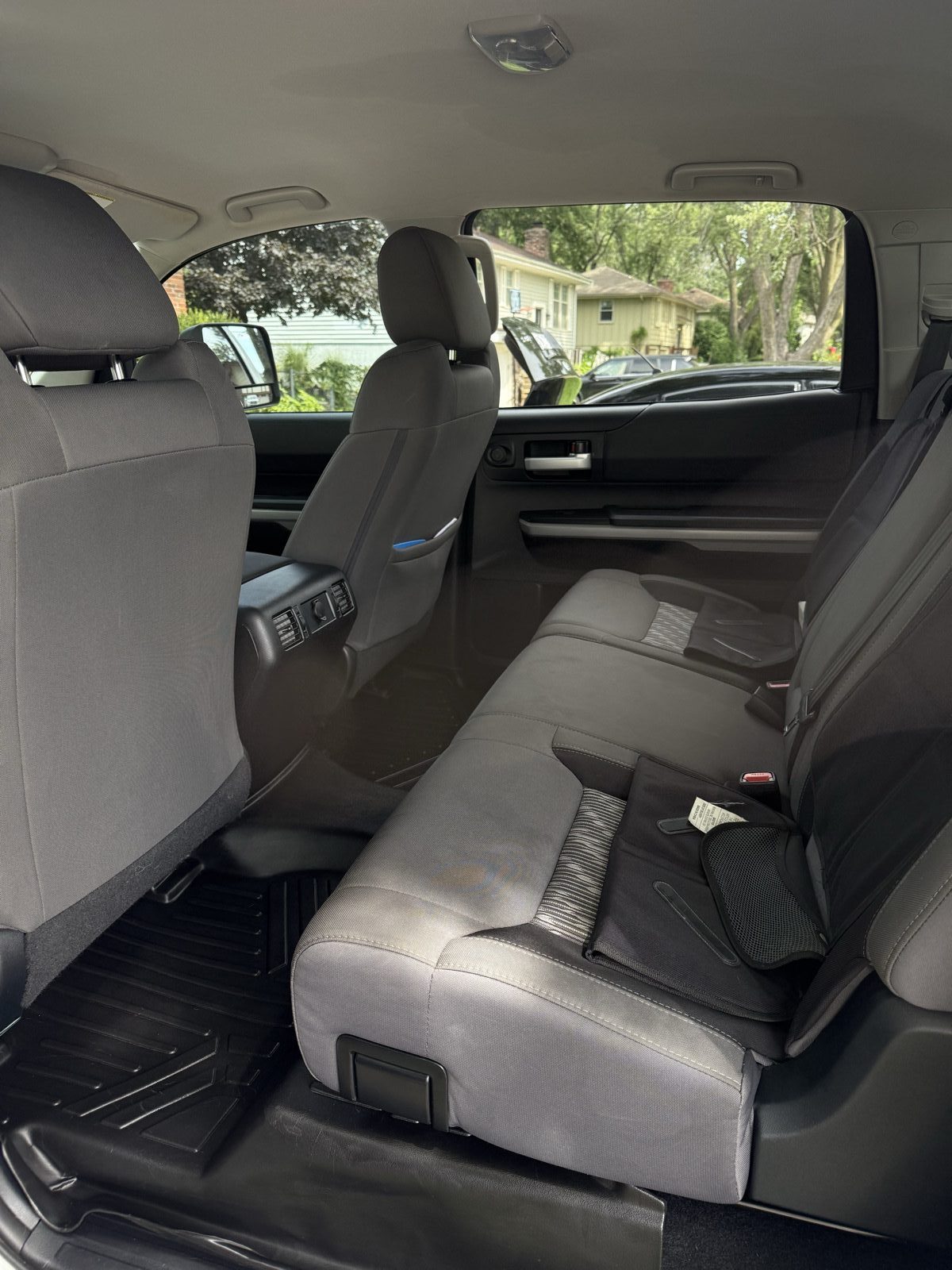Truck seats, deep cleaned